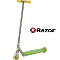 Razor Kick Scooter - Green/ Yellow