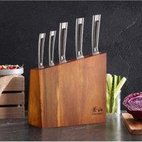 NIB Cangshan N1 Series 6 Piece German Steel Forged Knife Block 