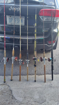 Penn rod and reel fishing combos