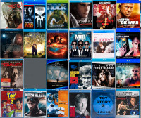 Bluray Movies For Sale or Trade