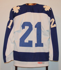 1985-86 Borje Salming Game Worn Toronto Maple Leafs Jersey., Lot #50906