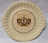 May 12, 1937 King George VI Coronation Collectible Round Plate
