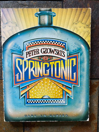 Vintage -Peter Gzowski's Spring Tonic Made in Canada