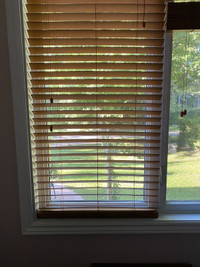 Window blinds 30” width x 6’ full length 