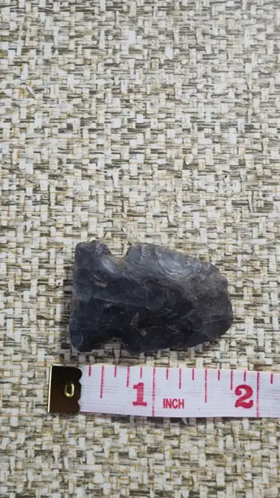 Crafted with meticulous attention to detail, this genuine Authentic Native Stone Arrow Head is a tes...