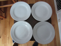 4 Antique Ironstone Dinner Plates c.1870-1890