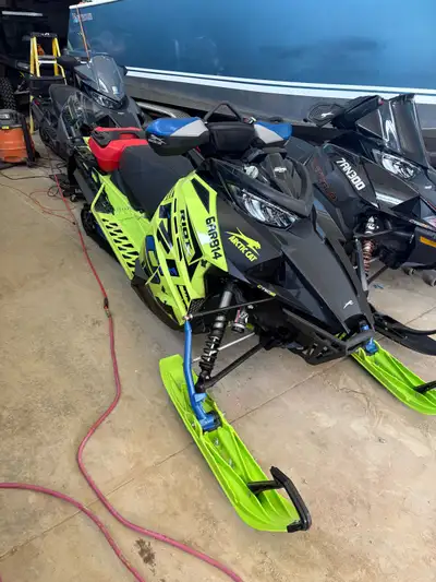 Sled needs a bit of TLC, mostly cosmetic with scratches. It will need a new track as the current one...