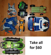 Large Toy Vehicles Lot (Take all for $60)