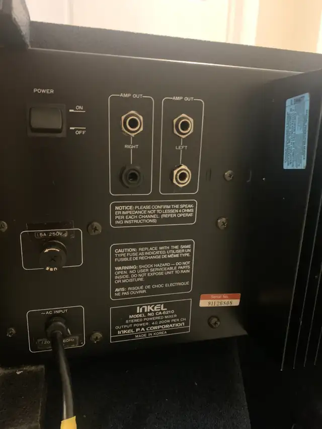 Kit Ampli-Mixer & Speakers Hughes & Kettner in Amps & Pedals in West Island - Image 5