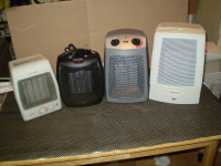SPACE HEATERS- CERAMIC ELEMENTS-1500 WATTS-USED- $20 EACH
