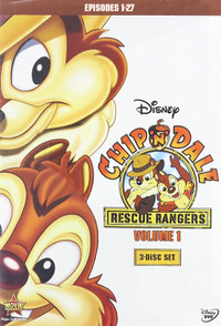 Chip ' N' Dale Rescue Rangers 3 dvd set /Volume 1-new and sealed