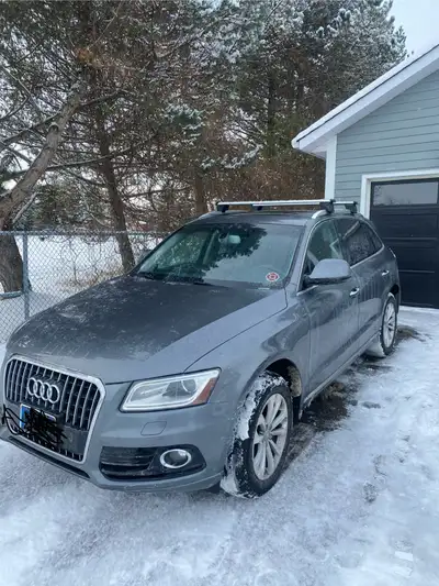 2015 Audi Q5 Car does need new cv axels and does burn oil , selling as is Believe it was in a minor...