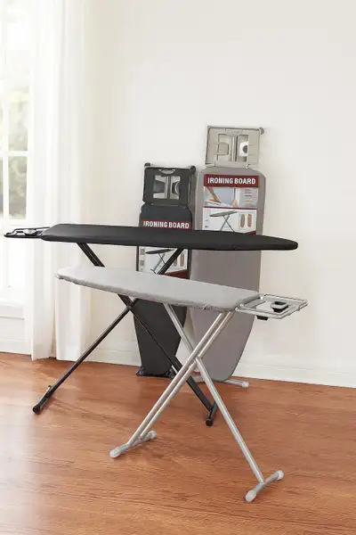 Folding Ironing Board with Steam Iron Rest, Adjustable Height , View more