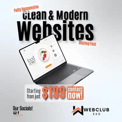 Need a website for your Calgary business? We design fast, modern websites that help you get noticed,...