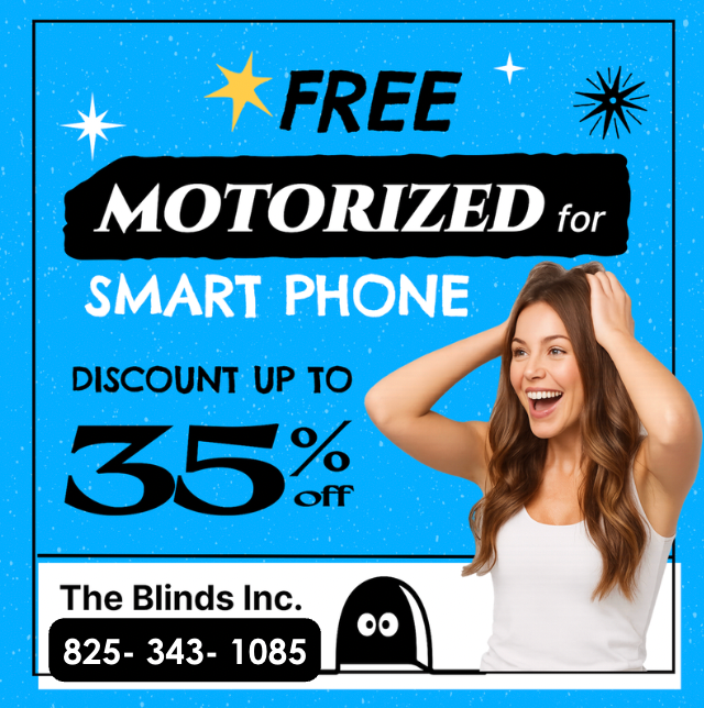 Free motor & 35% OFF- Custom blinds and curtains for Calgary! in Home Décor & Accents in Calgary - Image 2
