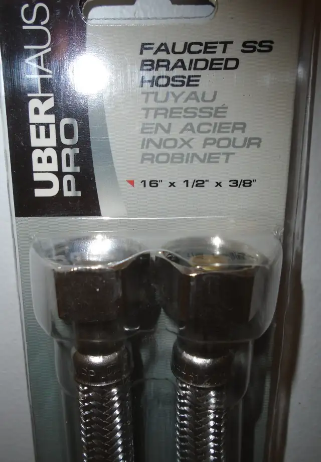 Tuyaux pour robinets   Huber Haust Pro . in Plumbing, Sinks, Toilets & Showers in City of Montréal - Image 3