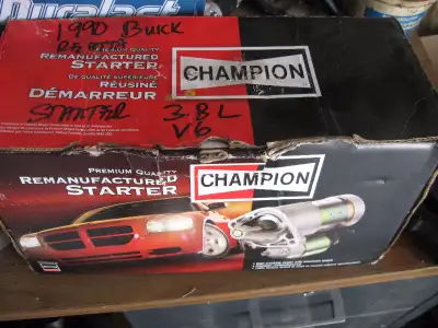 Hello, I have a rebuilt starter for a 1990 buick reatta with the 3.8 litre engine, not sure if it wo...