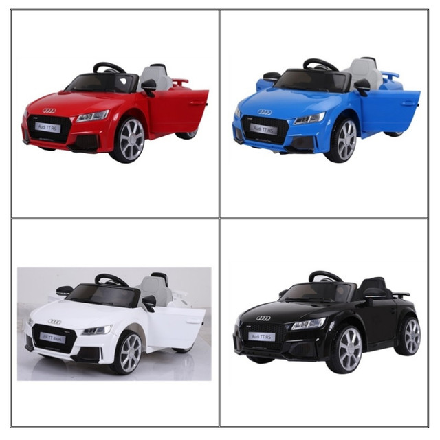 LICENSED AUDI TTRS 12V CHILD, BABY, KIDS RIDE ON CAR W REMOTE in Toys in Oshawa / Durham Region