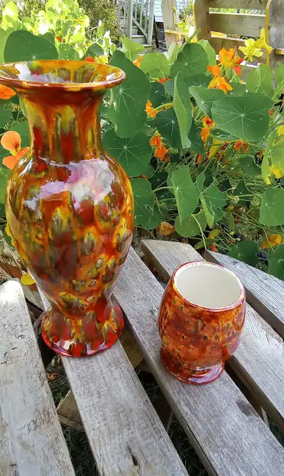 Art Pottery Vase Set, View more
