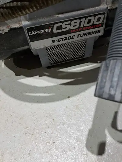 Professional paint sprayer CAPspray CS8100 HVLP system for sale. Complete with spray head and paint...
