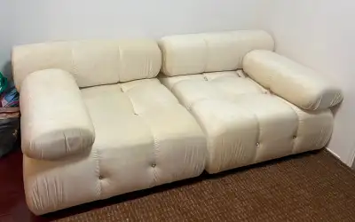 White Mario Bellini - 2 Seater Sofa, View more
