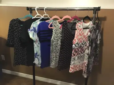 Women’s clothing tops and bottoms/ shoes and boots, View more