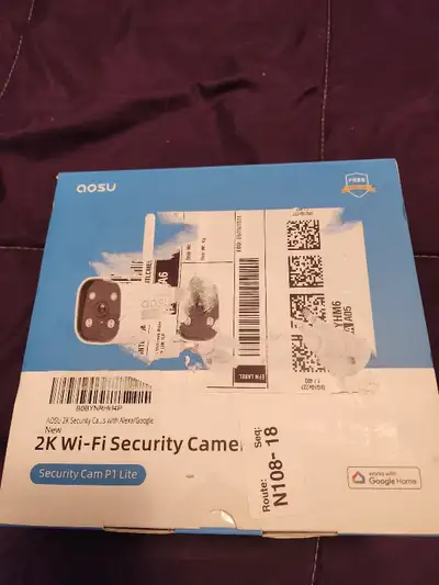 NEW 2K Wi-Fi Security  Camera (2), View more