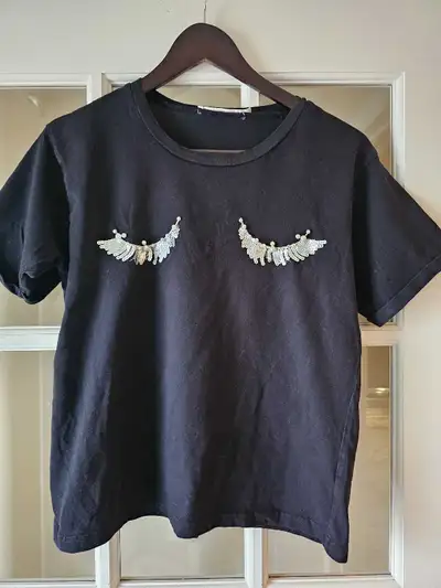 eyelashes Tee shirt, View more