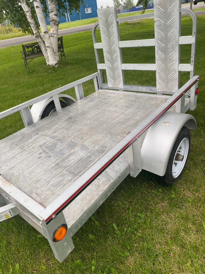 Stirling Galvanized 2022 4x6 foot Utility Trailer Cargo & Utility