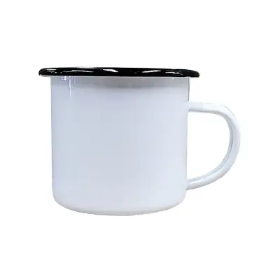 48pcs 12 oz Enamel Cup Black Sublimation Mug Heat Press 000993, View more