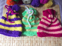 Colorful kids hats