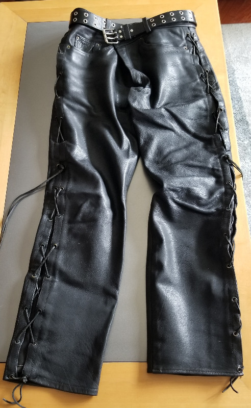 Motorcycle Leather Riding Pants – Mens 34in waist in Men's in City of Toronto