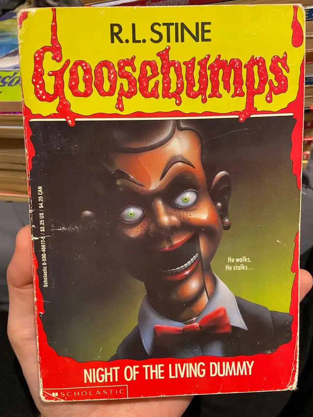 Goosebumps Night of the Living Dummy Paperback Book by R. L. Sti in Fiction in Mississauga / Peel Region - Image 2