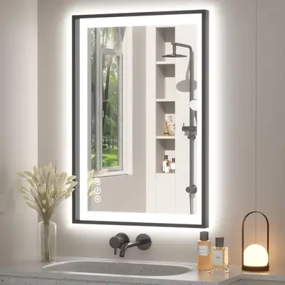 16"x24" LED Bathroom Mirror with Lights, View more