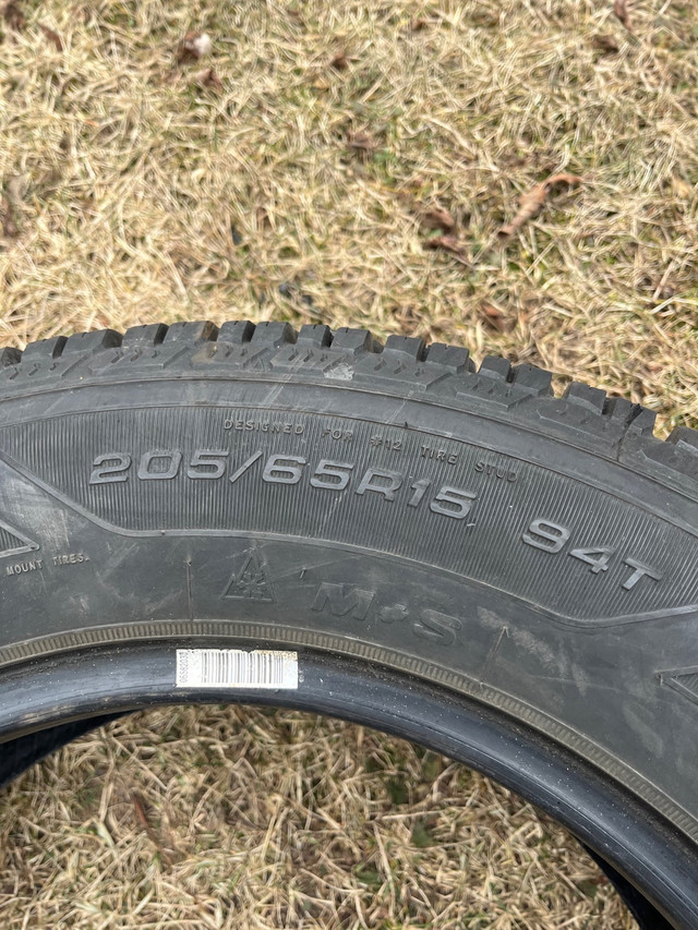 205/65r15 Goodyear ultragrip winter tires in Tires & Rims in Kingston - Image 4