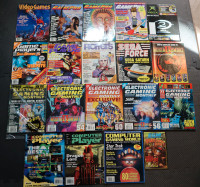 16 Vintage Video Game Magazines 1988 to 2004 (Game Pro, EGM etc)