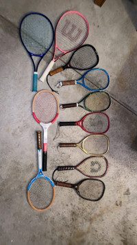 Tennis or badminton racquet/racket 