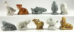 These are figurines from Tom Smith Party Crackers. This is the Snowlife edition (10 piece set). They...