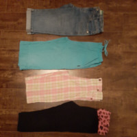 Assorted shorts & capris for girl in sizes 5-7