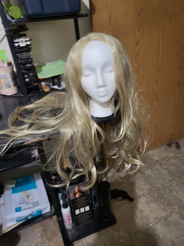 Long blonde Wig in Health & Special Needs in Red Deer