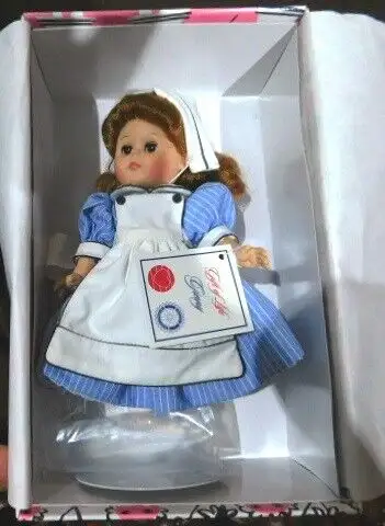 GINNY AS A NURSE, GIFT OF LIFE, NEW IN BOX 50TH ANNIVERSARY PIN. 8 inch GINNY AS A NURSE, NEW IN BOX...