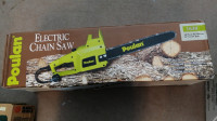 New Poulan Electric Chain Saw for Sale