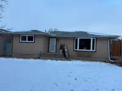 Bungalow for sale in Briercrest, SK. Built in 1974, 1124 sq ft 4 bed, 1.5 bath 1100+ sq ft garage. S...