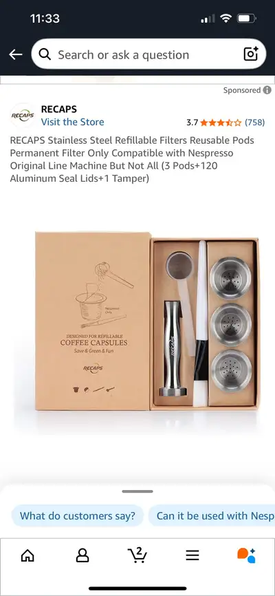 RECAPS Coffee Pods, View more