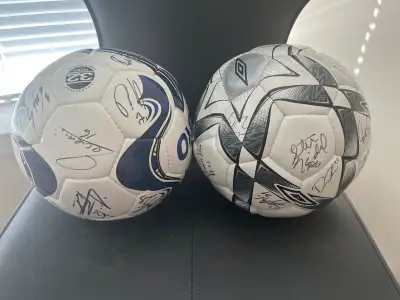 Whitecaps Signed Soccer Balls 2008 & 2014, View more