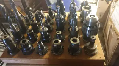 GS Tooling CAT 50 ER Collet Chucks Tool Holders W/ Attachments, View more