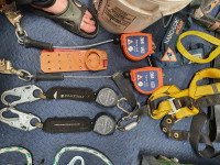 Safety harnesses, belt, spurs,  and much more