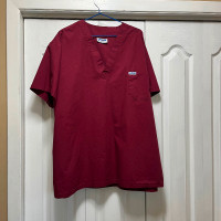 Mobb uniform scrub top shirt unisex size XXL
