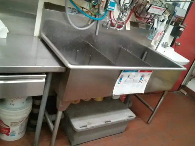 Commercial Three (3) Compartment Stainless Steel Sink62863738427267121