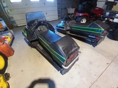 Arctic Cat snowmobiles plus parts and motors .1500